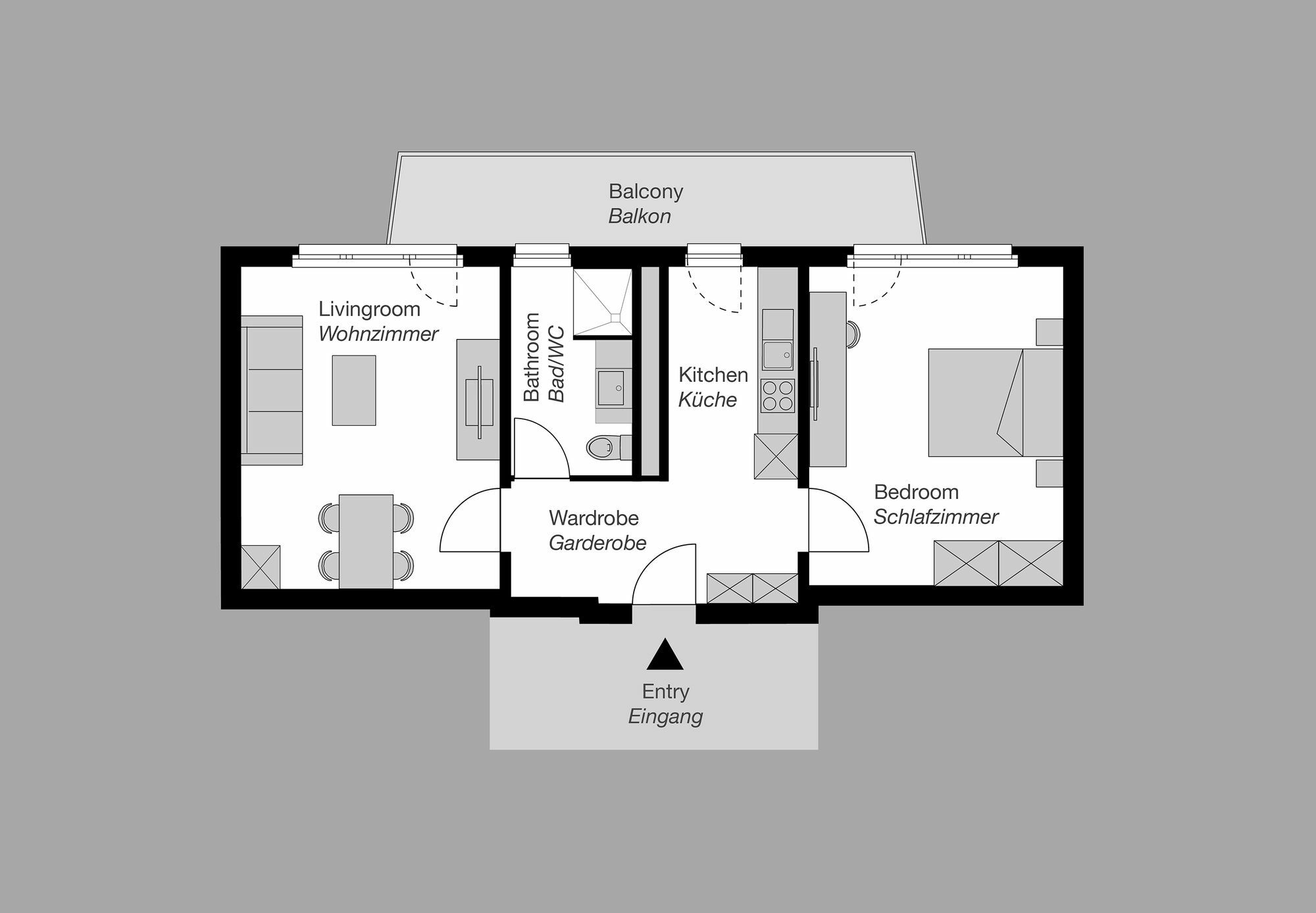 City Stay - Lindenstrasse Цюрих Экстерьер фото